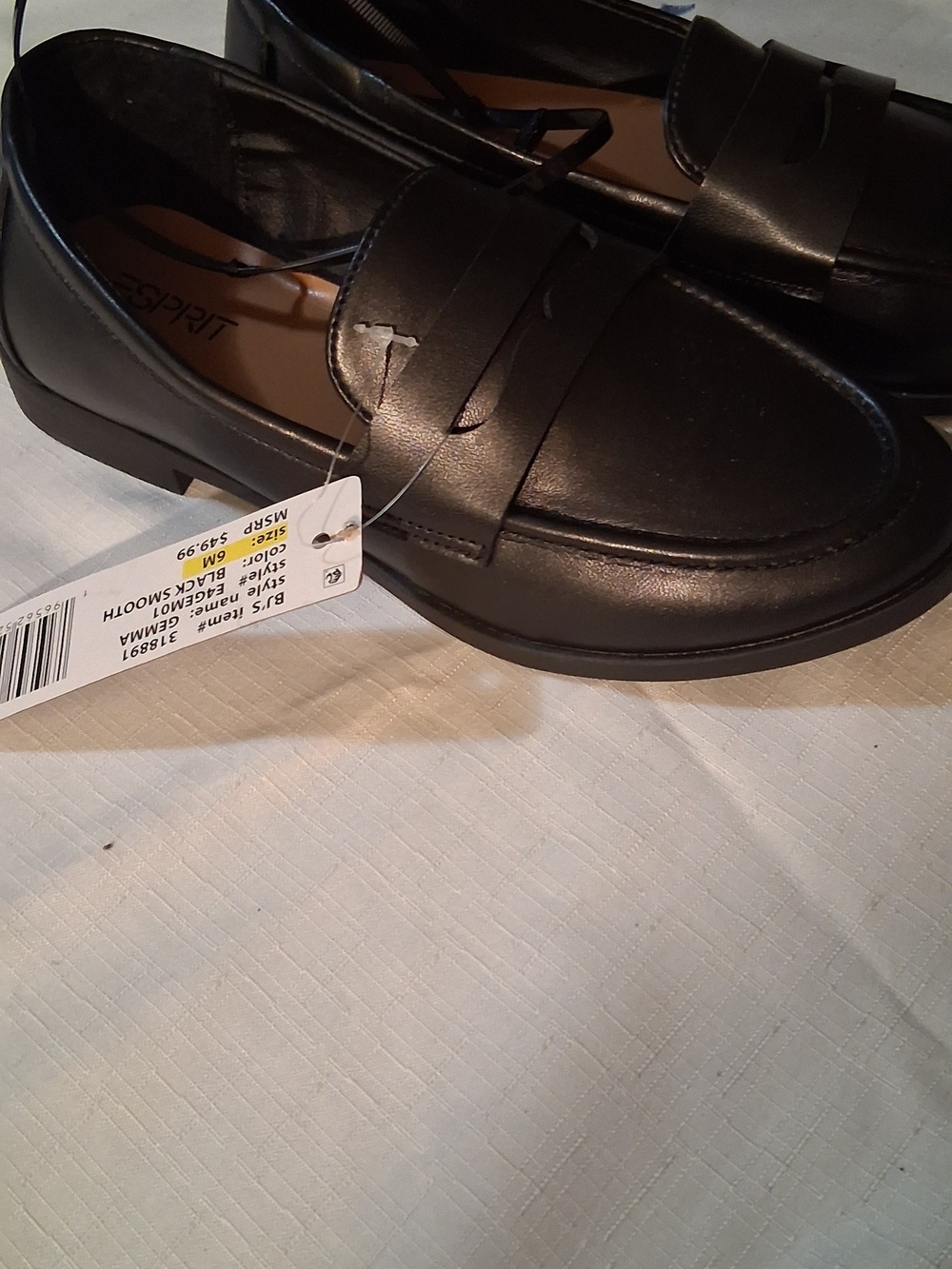 Esprit  Black Penny Loafers With Tag 6 260931